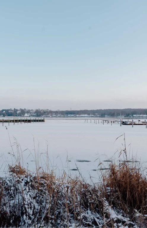 zugefrorener Wannsee